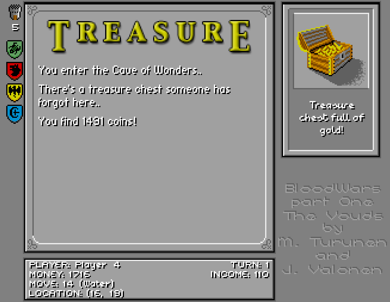 Treasure event